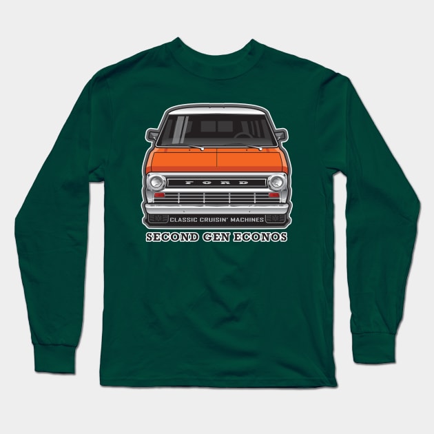 Second Gen Econos 1969 - 1974 Long Sleeve T-Shirt by RBDesigns